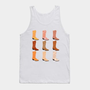 Cowboy Boots Tank Top